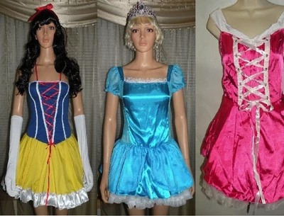 Sexy Sleeping Beauty Cinderella Snow White Costume Disney Inspired Dress M - Image 1 of 3