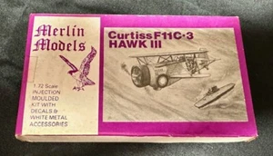 Merlin Models 1:72 Curtiss F11C-3 Hawk III - Injection moulded with metal - Picture 1 of 2