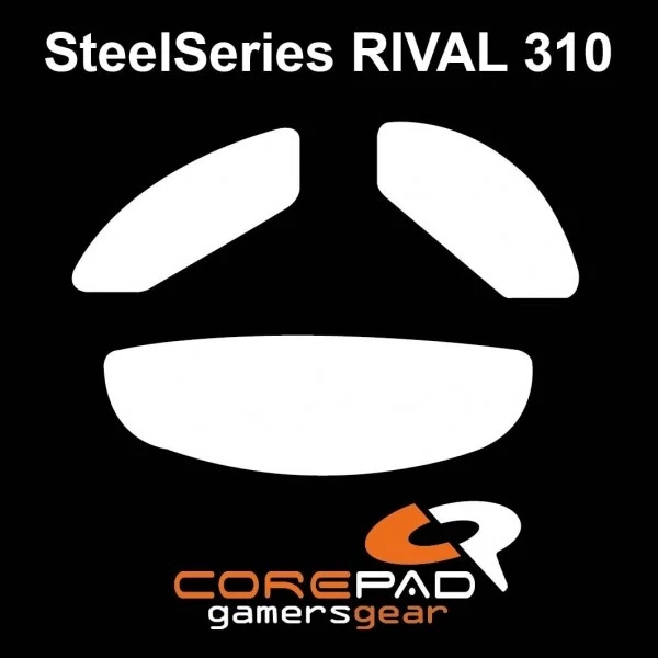 Corepad Skatez SteelSeries Rival 310 Souris Pieds Patins Téflon Hyperglides