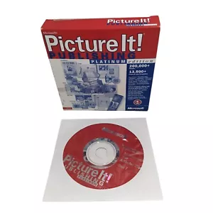 Microsoft Picture It! Publishing Platinum v. 2001 Picture It Computer Disc #7 - Picture 1 of 5