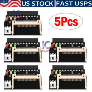 5PC Compact Flash CF to 3.5 Female 40 Pin IDE Bootable Adapter Converter Card US - Afbeelding 1 van 8