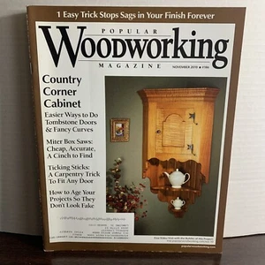 Popular Woodworking Magazine November 2010 Country Corner Cabinet And More! - Picture 1 of 4