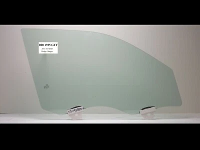 Fit 2011-2022 Dodge Charger 4 Dr Passenger Side Right Front Door Tempered Glass - Image 1 of 2