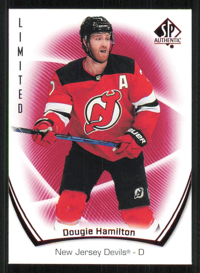 2021-22 SP Authentic Limited Red #32 Dougie Hamilton - Image 1 of 2