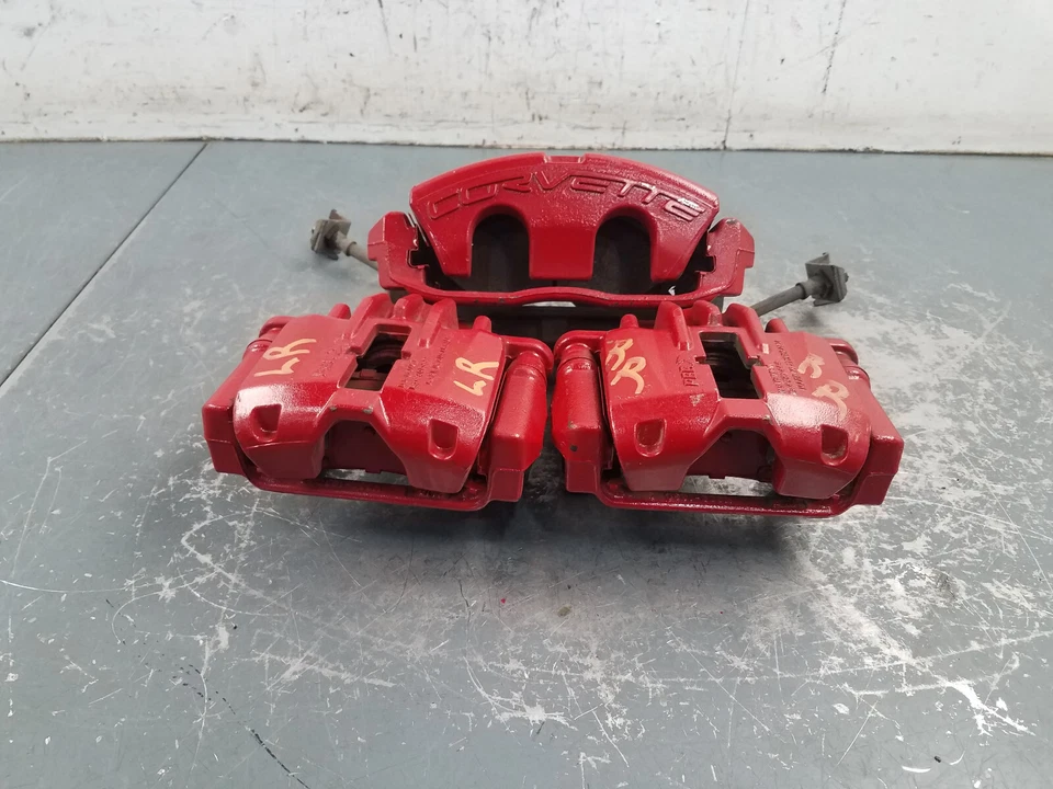 Juego parcial de pinzas de freno Chevy Corvette C6 PBR 2010 #5410 J6 Foto 1 de 4