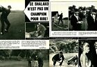 Coupure de presse Clipping 1968 Sean Connery  (2 pages)