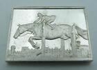 Hallmarked Solid Silver Horse Racing Ingot - Royal Winsor Horse Show Home Park