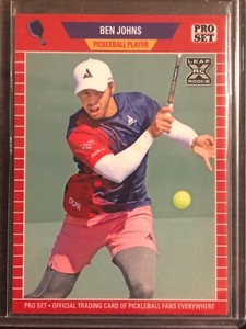 2023 Leaf Pro Set #PB-11 Ben Johns Pickleball RC