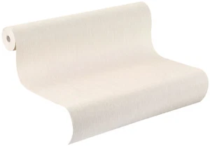 Papel pintado no tejido Rasch Selection 573312 crema estructura línea uni - Imagen 1 de 3