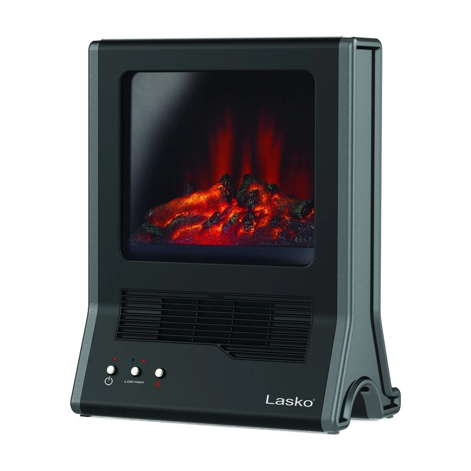 Lasko 1500-Watt Ultra Ceramic Fireplace Portable Heater Space Saving Design - Image 1 of 1