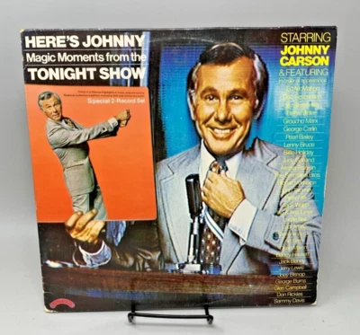 Here's Johnny: Magic Moments From The Tonight Show Vinyl Double LP SPNB-1296-4 - Image 1 of 4