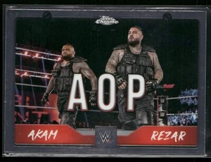 2025 Topps Chrome WWE Tag Team AOP #TAG-AOP Rezar, Akam - Picture 1 of 2