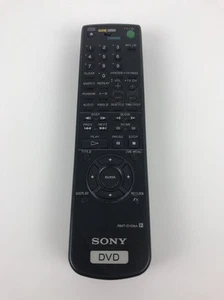 Genuine OEM SONY DVD Remote Control Model RMT-D109A - TESTED - Picture 1 of 8