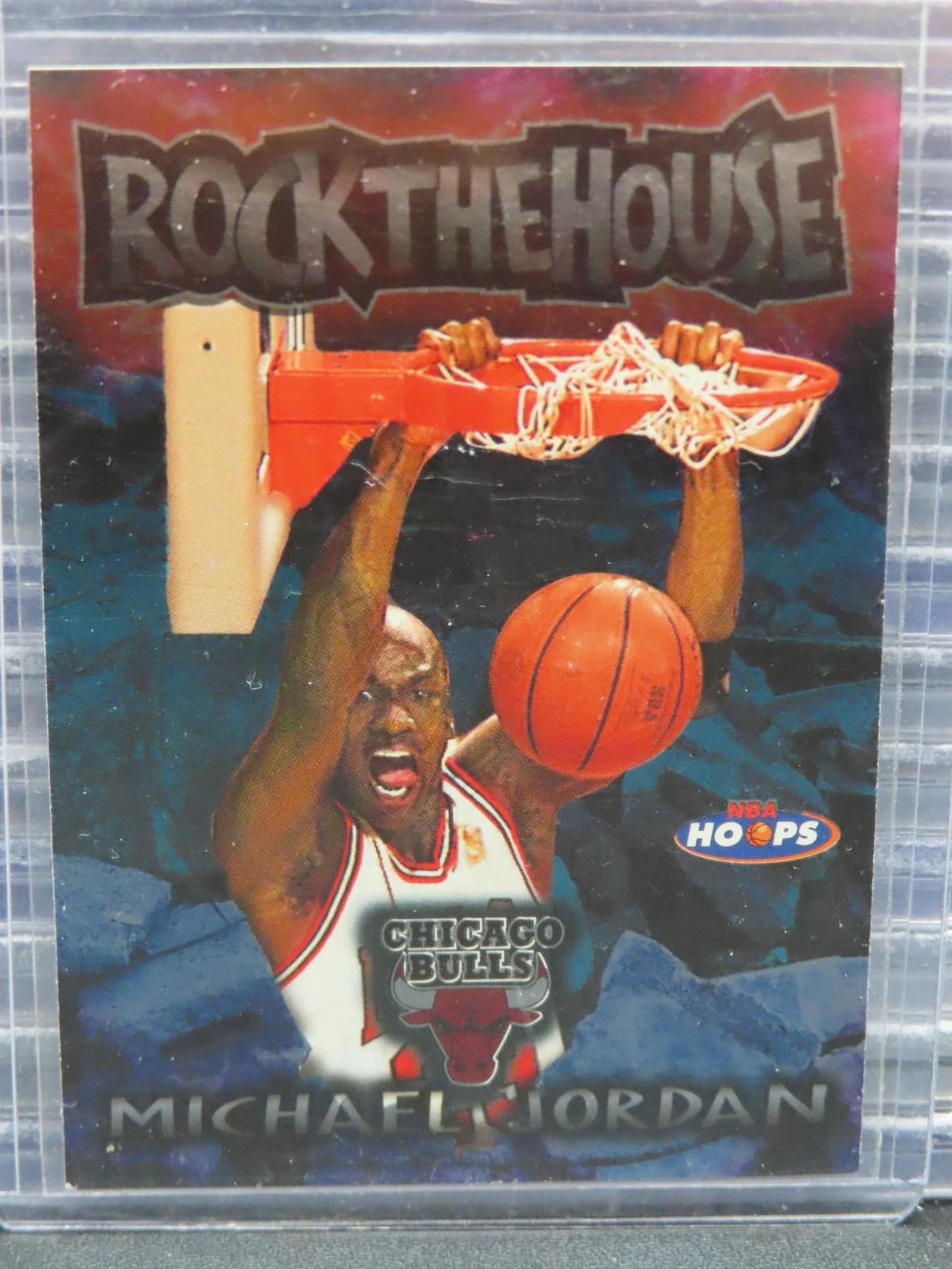 Michael Jordan 1997 Hoops #6RTH Rock the House Price Guide - Sports ...