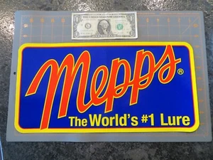 Large Mepps The Worlds #1 Lure Boat or Truck Sticker - 16 x 8 inch - Picture 1 of 1