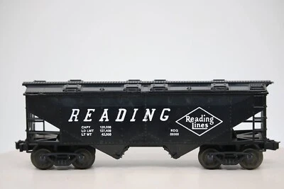 WILLIAMS 201 BLACK COVERED HOPPER READING LINES 09300 O Gauge 1:48 - Image 1 of 4