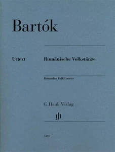 Bartok Romanian Folk Dances Piano Solo Sheet Music Book - Picture 1 of 1