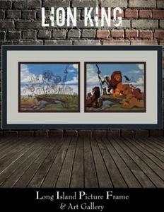 Walt Disney Il Re Leone Sericel Personalizzato Incorniciato - Foto 1 di 4