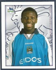 MERLIN-2001-F.A.PREMIER LEAGUE- #265-MANCHESTER CITY-SHAUN W.-PHILLIPS-ROOKIE