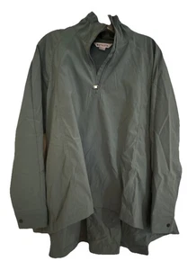 Women’s Athleta SZ XS TP Green Pullover Poncho Style Rain Jacket Zip Neck - Picture 1 of 13