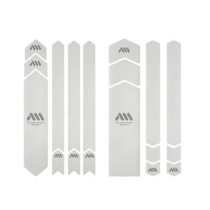 All Mountain Style Full Honeycomb Frame Guard, Clear/Silver - Picture 1 of 1