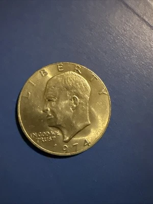 Moeda de dólar Eisenhower 1974 P - Imagem 1 de 2