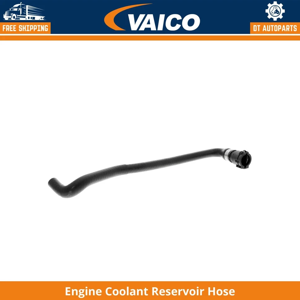 For 2008-2017 BMW X6 3.0L L6 Engine Coolant Reservoir Hose Upper Vaico 2009 2010 - Image 1 of 1