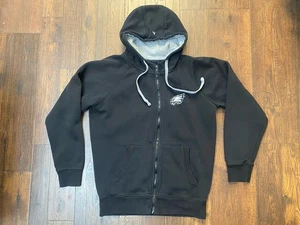 Philadelphia Eagles Antigua Victory Full-Zip Hoodie Mens Medium Black - Picture 1 of 7