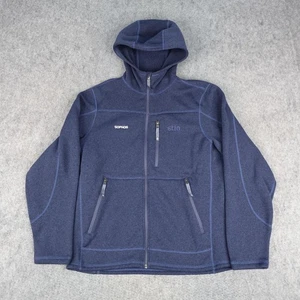 Stio Jacket Mens Large Fleece Hooded Full Zip Wilcox Fleece Hoodie Sweatshirt - Picture 1 of 13