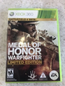 MEDAL OF HONOR WARFIGHTER LIMITED EDITION X-BOX XBOX 360 SPIEL DISC HANDBUCH & HÜLLE - Bild 1 von 2