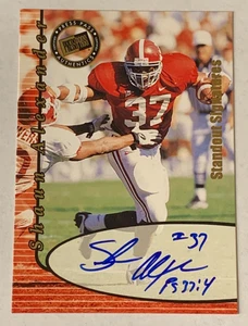 Shaun Alexander /100 Auto Standout Signatures 2000 Press Pass Authentics Seattle - Picture 1 of 2