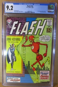 Flash 133 CGC 9.2 Abra Kadabra 1962 NM Puppet DC Comics w) Kid Flash 0360575013 - Picture 1 of 8