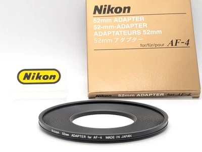 [Unused in Box] Nikon 52mm Adapter for AF-4 Gelatin Filter Holder from Japan - Image 1 of 4