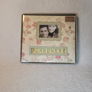 K&Company Isabella Frame-A-name 12x12 Floral Scrapbook Album Personalize NEW - Picture 1 of 13