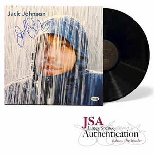 Jack Johnson Signed Brushfire Fairytales Vinyl Album LP Auto ~ JSA COA - Picture 1 of 3