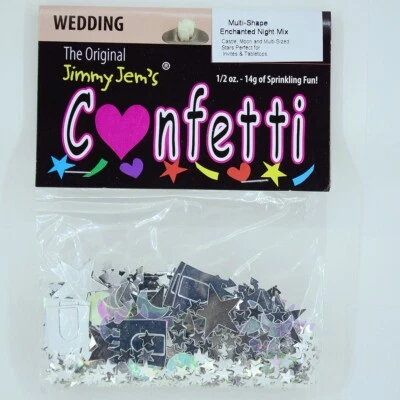 Confeti Multiforma - Noche Encantada - 2 Piezas o 1/2 lb - ENVÍO GRATUITO (9189) Foto 1 de 4