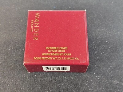 Wander Beauty Double Date Lip & Cheek Duo Rendezvous/Swipe Peony Pink/Clear - Image 1 of 2