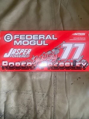 NASCAR-Robert Pressley #77 2000 Taurus. Jasper Engines/Parts. Action - Image 1 of 4