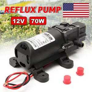 12V 130PSI Water Pump Pressure Diaphragm Self Priming Pump for RV Boat Caravan - Picture 1 of 20
