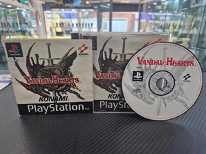 Vandal Hearts Sony PlayStation 1 Spiel, mit Handbuch, gebraucht schnelle Lieferung - Bild 1 von 12