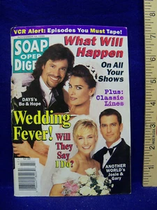 SOAP OPERA DIGEST NOVEMBER 19, 1996 - ALL MY CHILDREN, DAYS OF OUR LIVES & MORE! - Picture 1 of 4