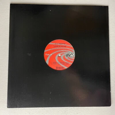 3rd Party – Love Is Alive - Promo 12" Single - DV8 Records – 1997 - VGC+ - Image 1 of 4