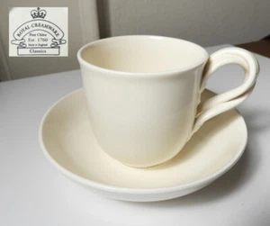 Taza y platillo(s) ROYAL CREAMWARE Classics ¡Bonito(s)!! - Imagen 1 de 2