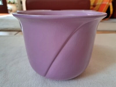 Blumentopf rund Lila Lavendel Flieder Keramik, 14 cm hoch, Durchmesser  14 cm - Bild 1 von 3