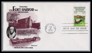 US FDC  # 1542 10c Kentucky , Fort Harrod  Fleetwood  1974, 9e876 - Picture 1 of 1