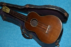 Ukulele Johnny Marvin Professional Tenor Hawaiian Koa Wood Ukulele - Picture 1 of 12