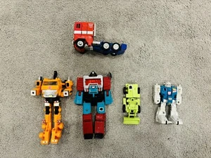 Vintage G1 Transformer Figures, Incomplete Parts Optimus Grapple Crane Perceptor - Picture 1 of 24