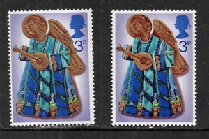 1972 Christmas. SG914c. 3p missing bluish violet error. Fine MNH. Scarce! - Picture 1 of 1