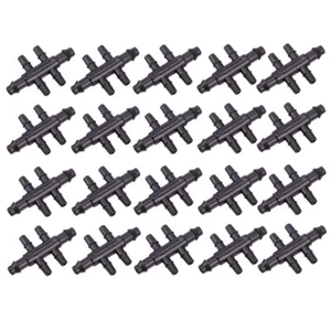 20pcs Irrigation Fittings Kit Drip Tubing Fittings Garden Hose Water Sprinkler - Picture 1 of 12