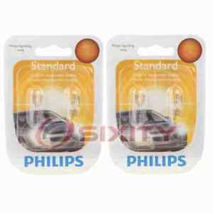 2 pc Philips Front Side Marker Light Bulbs for Lamborghini Diablo Murcielago wk